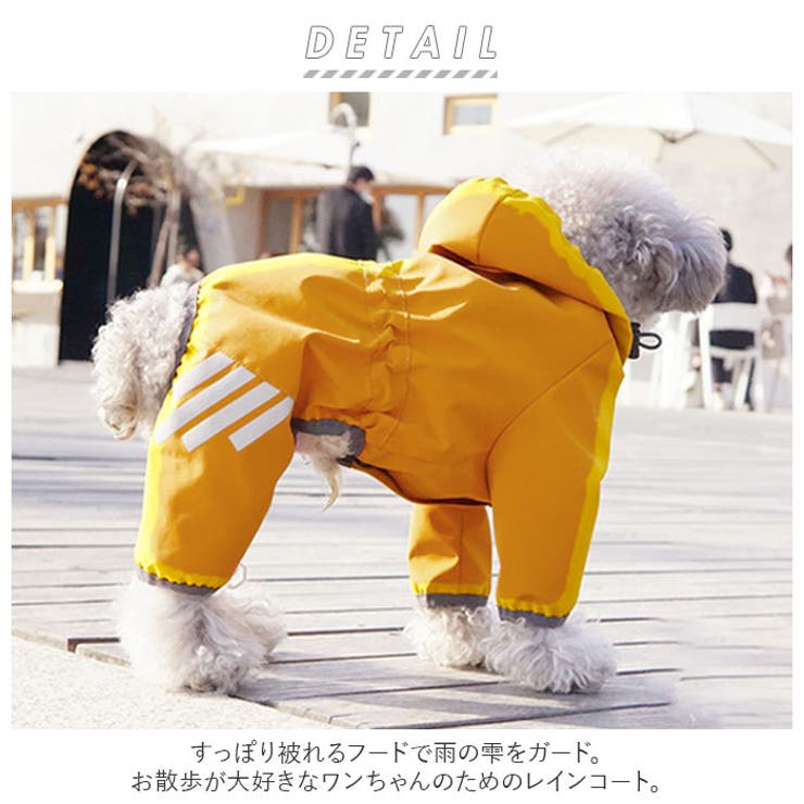 ペット フード付き レインコート gpetwear4920 | BACKYARD FAMILY | 詳細画像2 