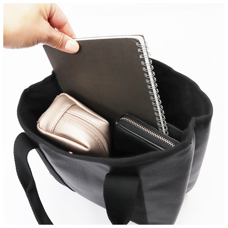 合皮ファスナー仕切りトート | BACKYARD FAMILY | 詳細画像8 