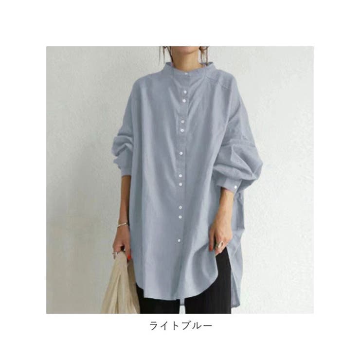 ロングチュニック lyblushirt[品番：BCYW0015633]｜BACKYARD