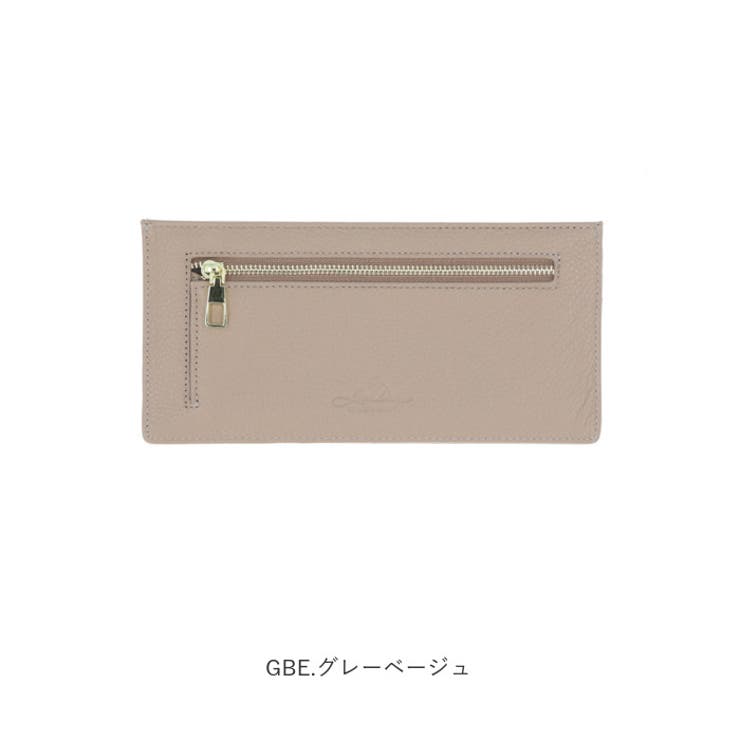 LIZDAYS スキミング防止8ポケット本革スリム長財布[品番：BCYW0017918