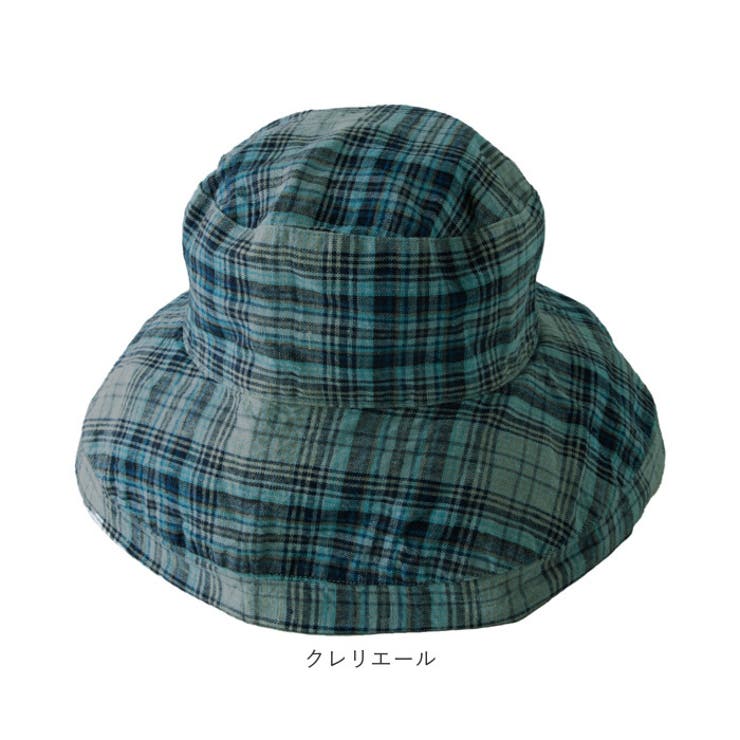 Lino e Lina ハット マノン チェック[品番：BCYW0015497