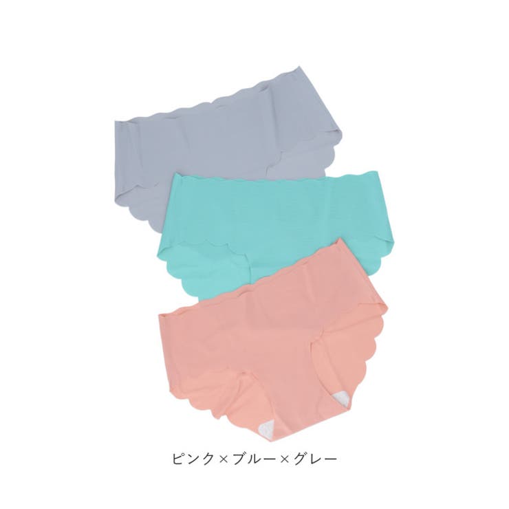 レディース シームレス ショーツ 3枚セット pk820 | BACKYARD FAMILY | 詳細画像17 