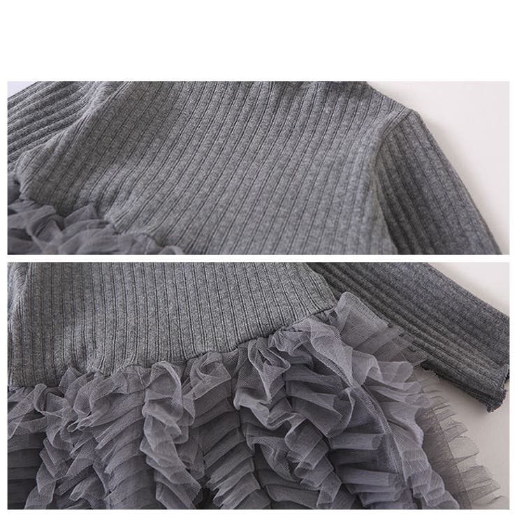 ふわふわワンピース リボン 春秋 ykqzv113 | BACKYARD FAMILY | 詳細画像10 