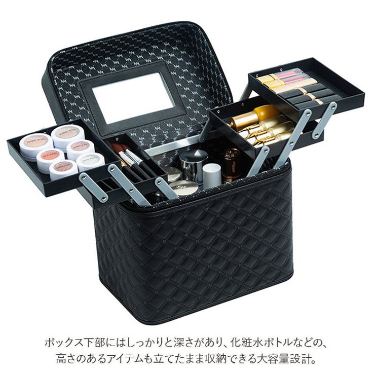 【新品】メイクBOX ゴージャス トゥインクルメイクアップボックス レインボーピンク