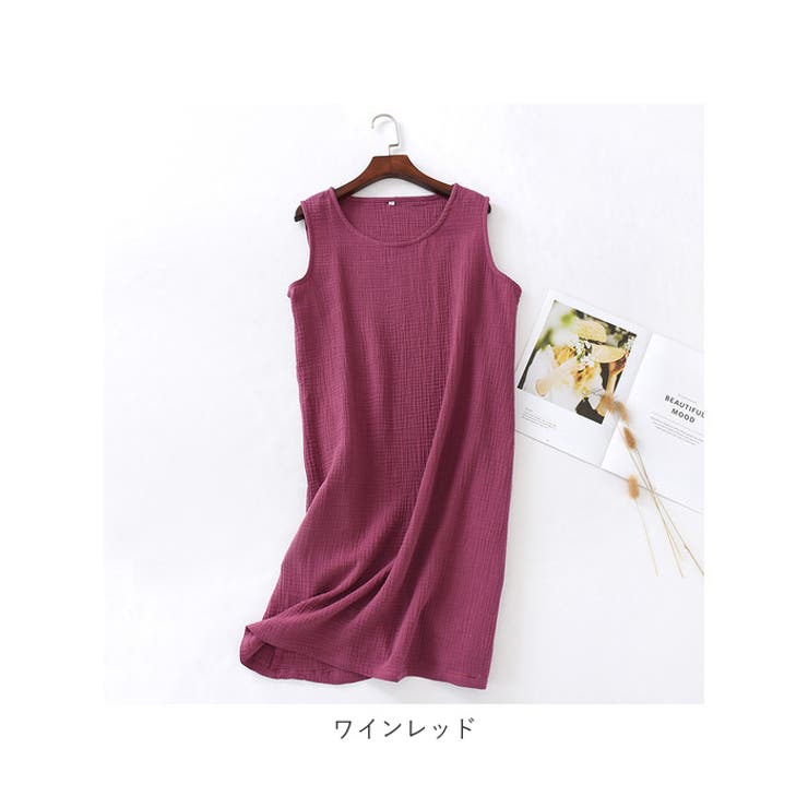 ルームウェア ワンピース 綿 レディース pk1214 | BACKYARD FAMILY | 詳細画像17 