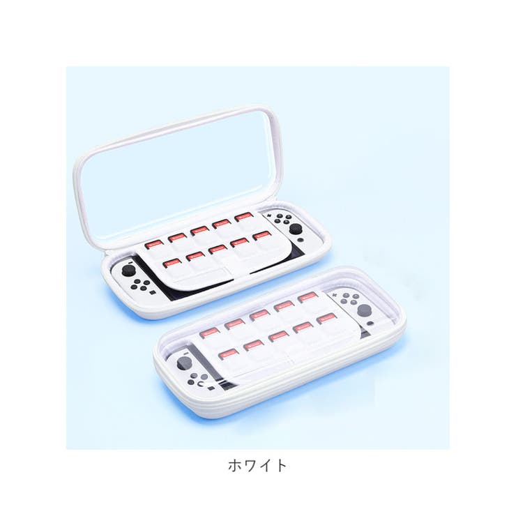 Switch OLED 収納ケース ストラップ付き gcase4128[品番：BCYW0017012