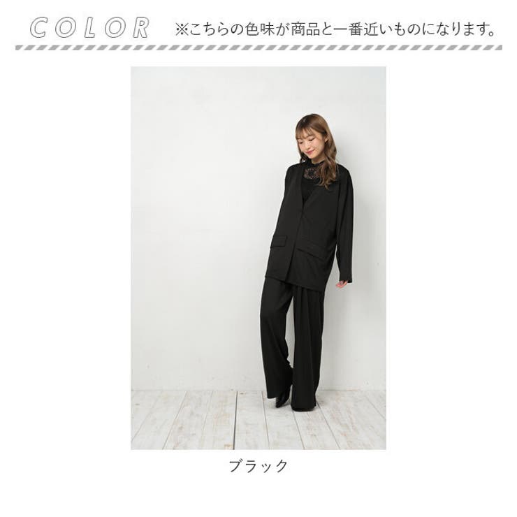 高撥水 レディース ノーカラー セットアップ | BACKYARD FAMILY | 詳細画像16 