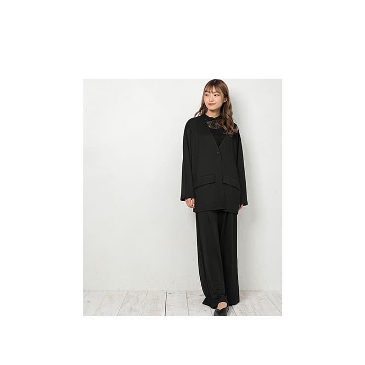 高撥水 レディース ノーカラー セットアップ | BACKYARD FAMILY | 詳細画像6 