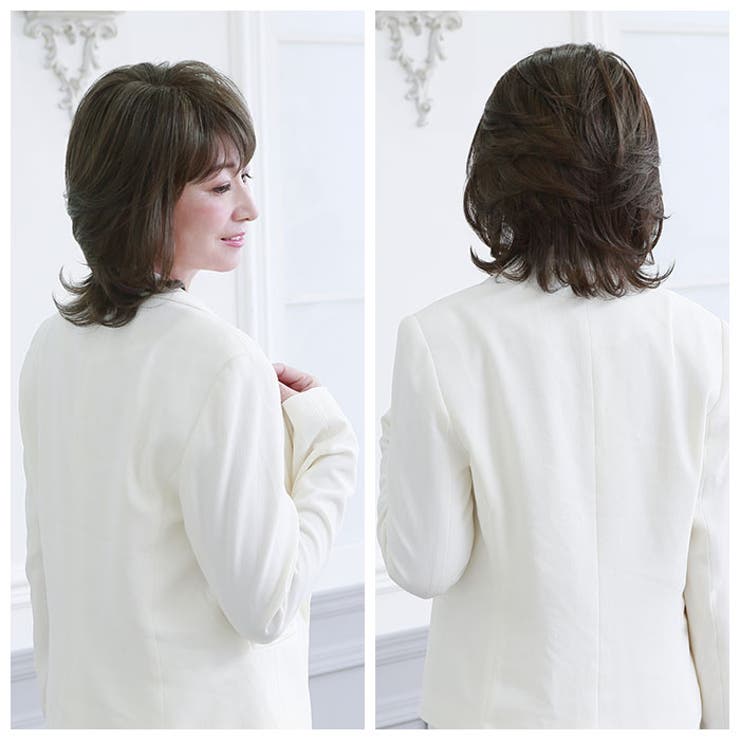 プリシラ オールウィッグ ミセス ソフトカールミディ A-113 | BACKYARD FAMILY | 詳細画像7