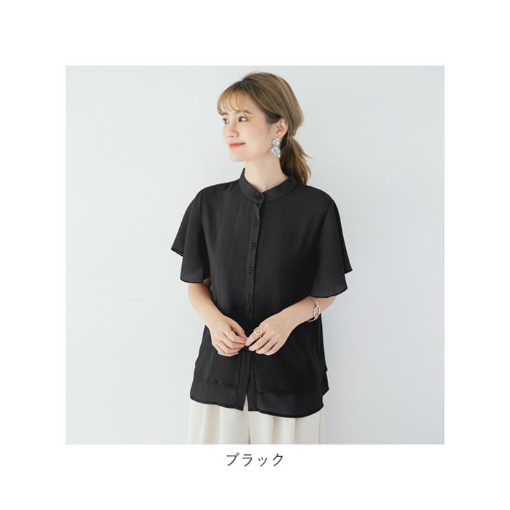 レディース ブラウス シャツ ふんわり袖 gtops4134 | BACKYARD FAMILY | 詳細画像12 