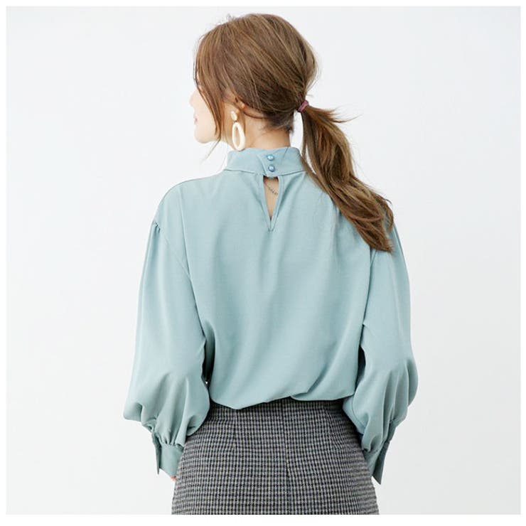 完売人気louloute バルーンスリーブブラウス Pippa LOULOU WILLOUGHBY】バルーンスリーブシャツブラウス