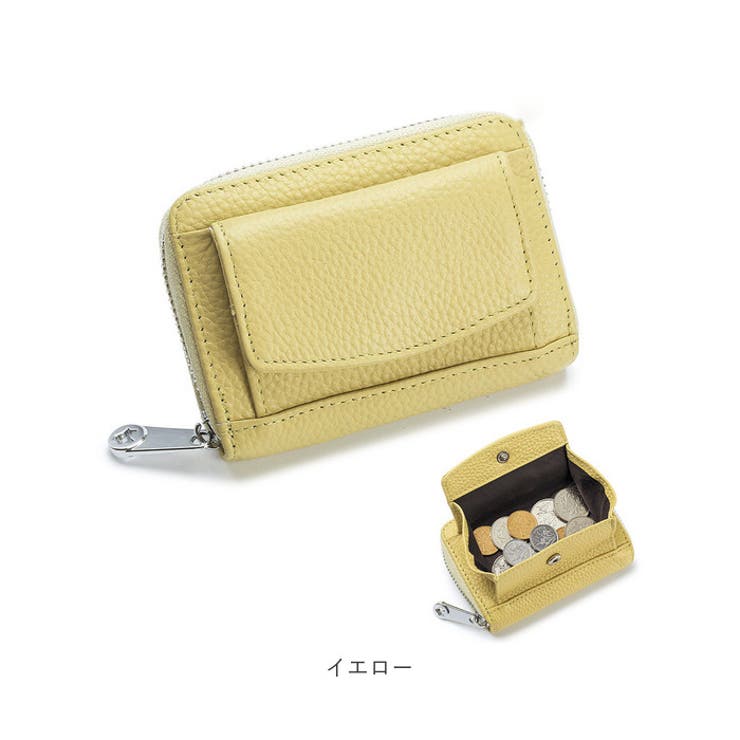 RFID 本革 カードケース コインポケット付き ycase5002 | BACKYARD FAMILY | 詳細画像10 