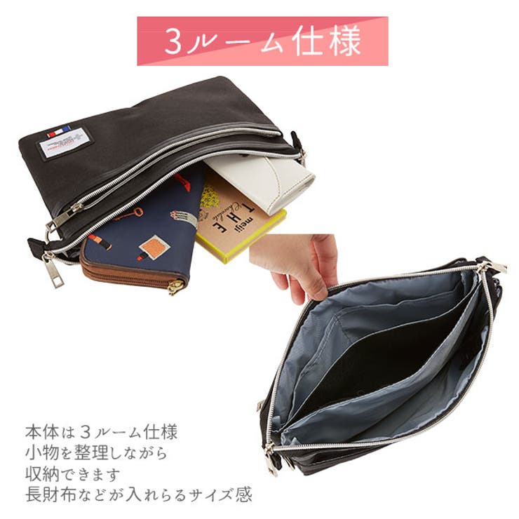 サコッシュ 8231 ショルダーバッグ スマホポーチ[品番：BCYW0003573