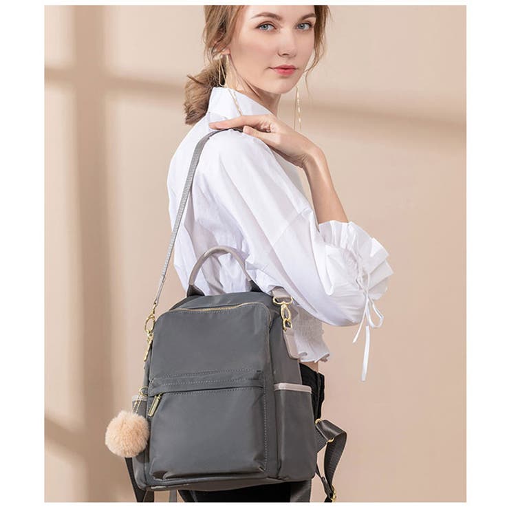 リュック レディース 軽量 大容量 通勤 おしゃれ ruck2077 | BACKYARD FAMILY | 詳細画像5