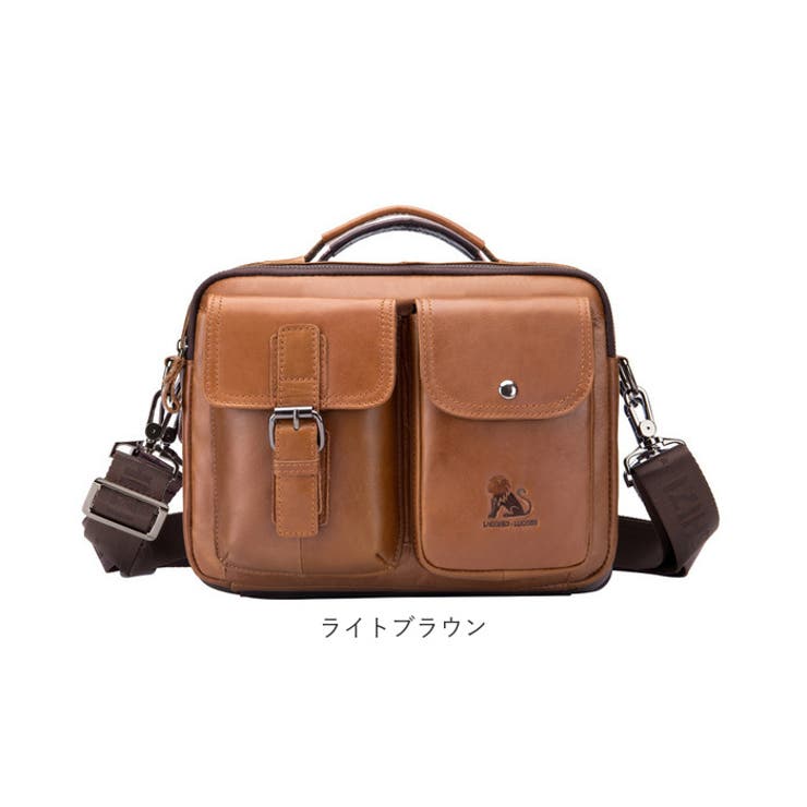 ショルダーバック かばん 紳士 斜めがけ 本革 bag91203[品番