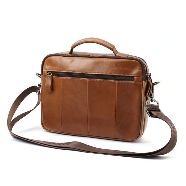 ショルダーバック かばん 紳士 斜めがけ 本革 bag91203[品番
