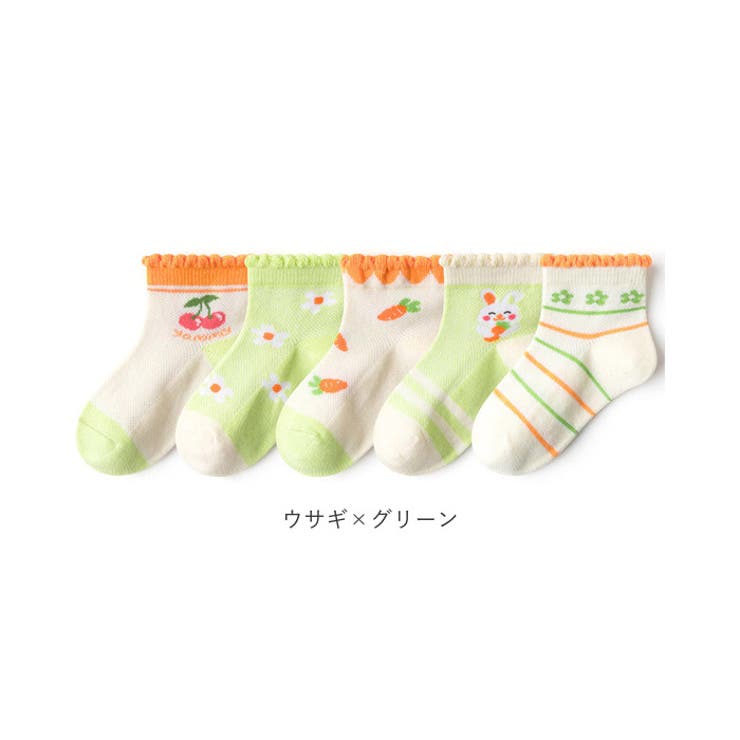 ソックス5点セット lysumsoc3 | BACKYARD FAMILY | 詳細画像13 