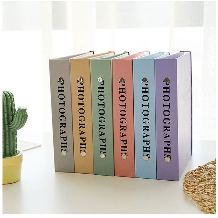 フォトアルバム チェキ リング式 ゴムバンド付き yalbum5042 | BACKYARD FAMILY | 詳細画像3 