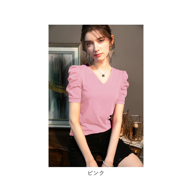 バルーン袖カットソー 半袖 ykj581 | BACKYARD FAMILY | 詳細画像13 