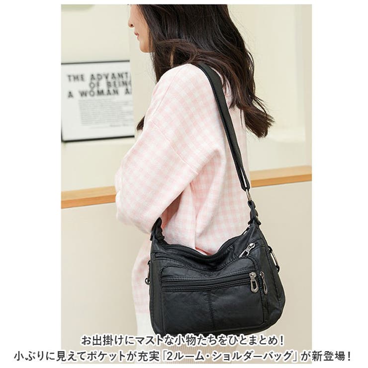 ショルダーバッグ かばん 斜め掛け 肩掛け 旅行 大容量 bag011 | BACKYARD FAMILY | 詳細画像2 