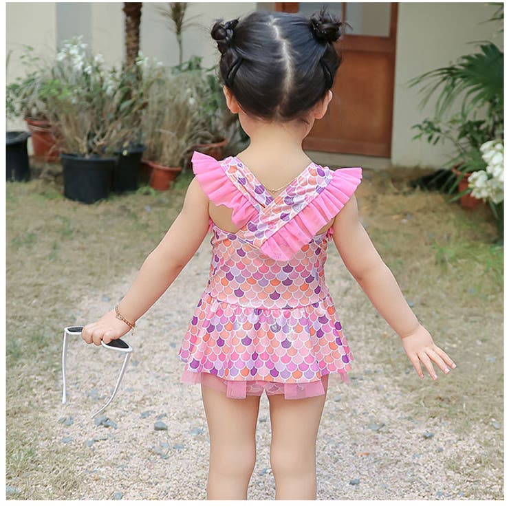 水着 キッズ 女の子 ワンピース 帽子付き yswim5056 | BACKYARD FAMILY | 詳細画像11 