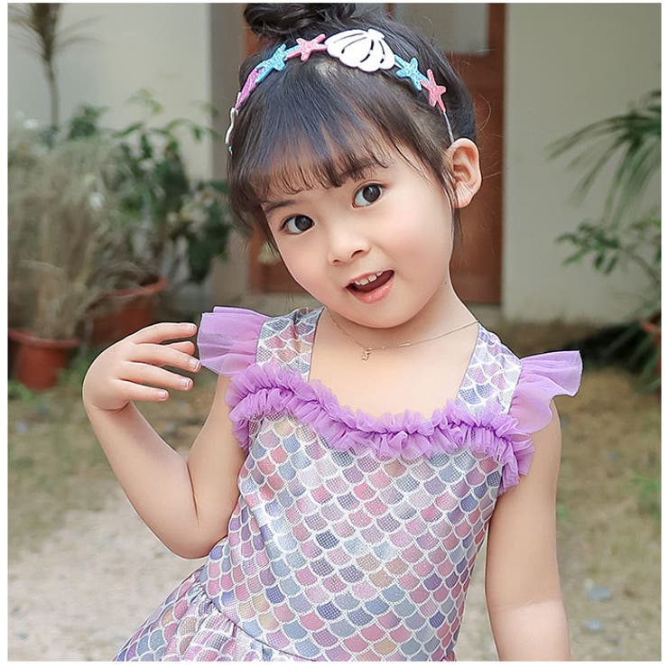 水着 キッズ 女の子 ワンピース 帽子付き yswim5056 | BACKYARD FAMILY | 詳細画像5 