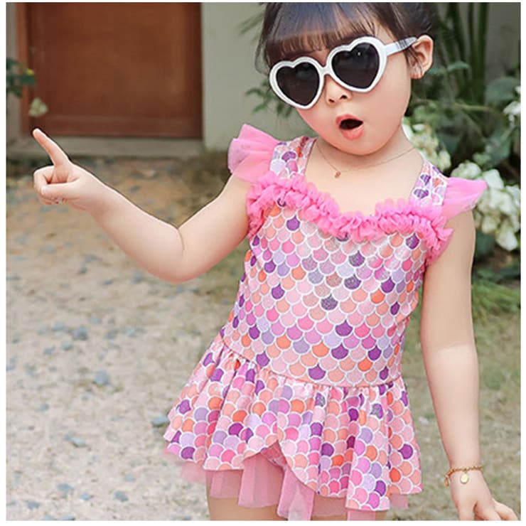 水着 キッズ 女の子 ワンピース 帽子付き yswim5056 | BACKYARD FAMILY | 詳細画像8 