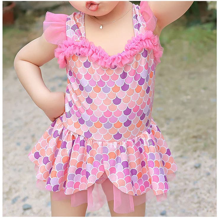 水着 キッズ 女の子 ワンピース 帽子付き yswim5056 | BACKYARD FAMILY | 詳細画像10 