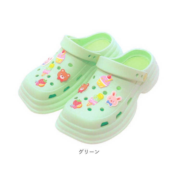 厚底サンダル アクセサー付き | BACKYARD FAMILY | 詳細画像17 