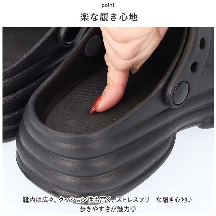 厚底サンダル アクセサー付き | BACKYARD FAMILY | 詳細画像9 