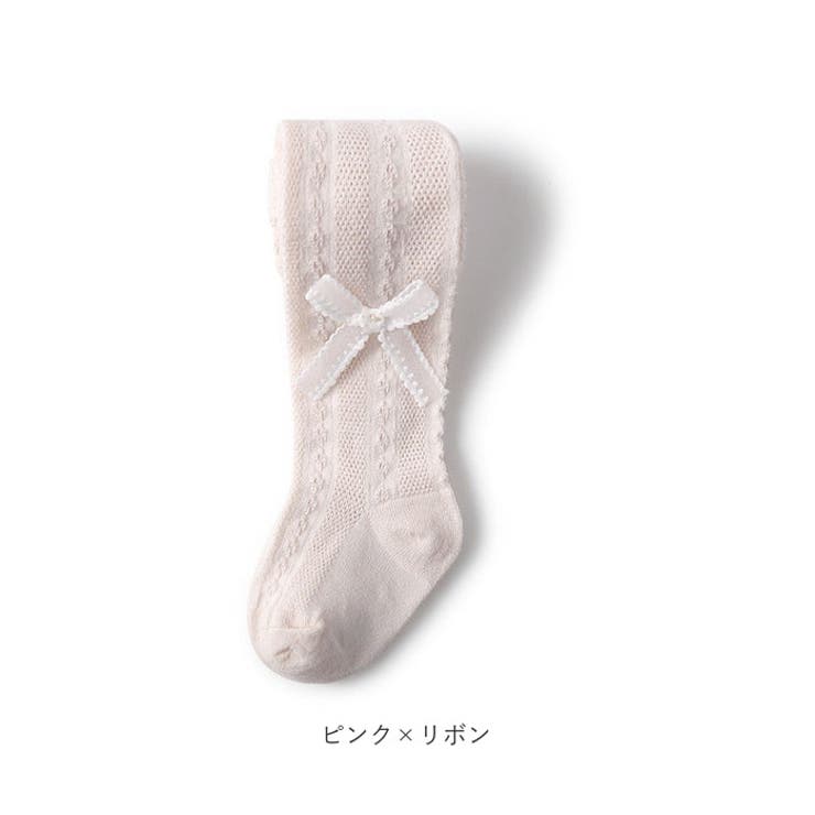 透かし柄タイツ リボン 花 yklacetights | BACKYARD FAMILY | 詳細画像15 