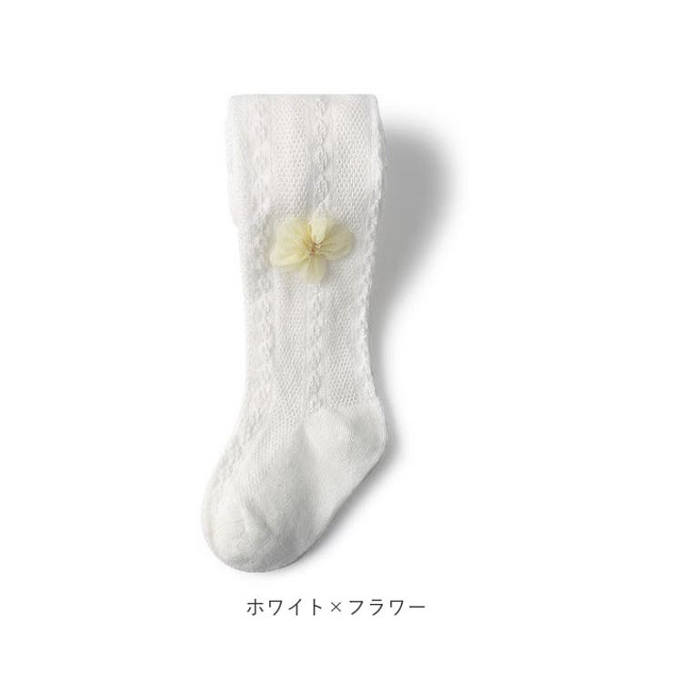 透かし柄タイツ リボン 花 yklacetights | BACKYARD FAMILY | 詳細画像17 