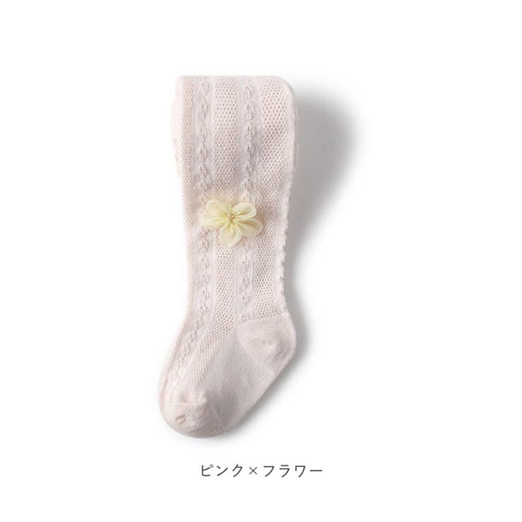 透かし柄タイツ リボン 花 yklacetights | BACKYARD FAMILY | 詳細画像19 