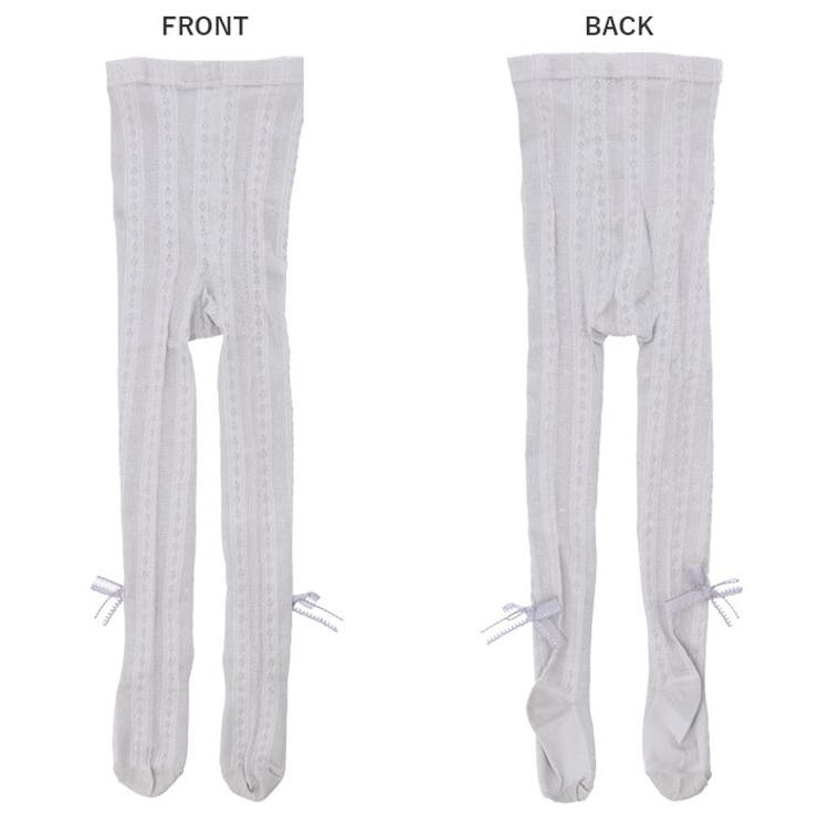 透かし柄タイツ リボン 花 yklacetights | BACKYARD FAMILY | 詳細画像7 