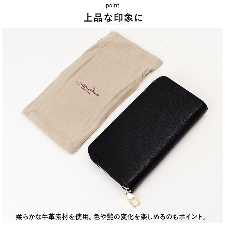 LIZDAYS コインスルー本革長財布 | BACKYARD FAMILY | 詳細画像12 