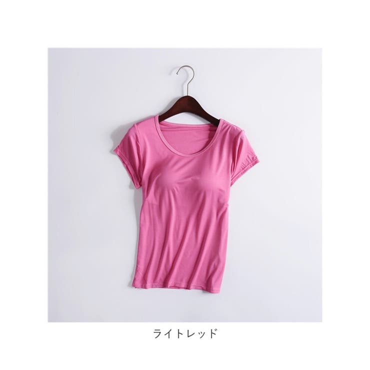 Tシャツ ルームウェア カップ付 ヨガウェア tsy013 | BACKYARD FAMILY | 詳細画像15 