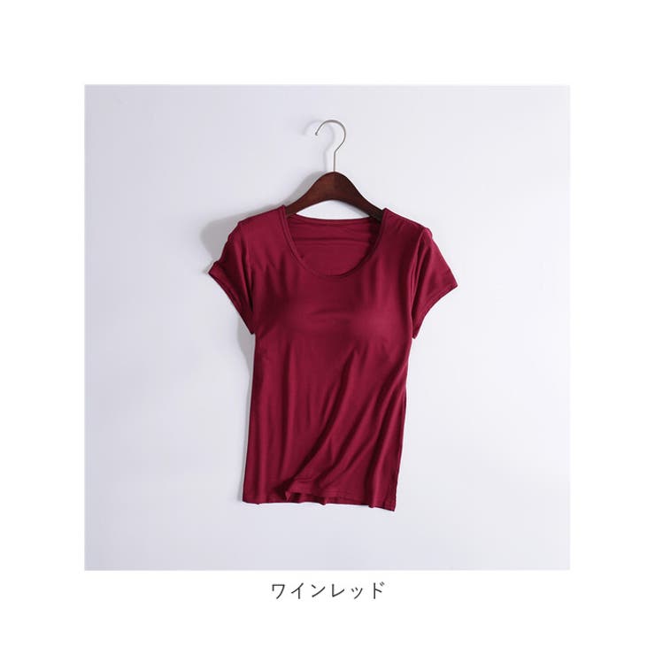 Tシャツ ルームウェア カップ付 ヨガウェア tsy013 | BACKYARD FAMILY | 詳細画像16 