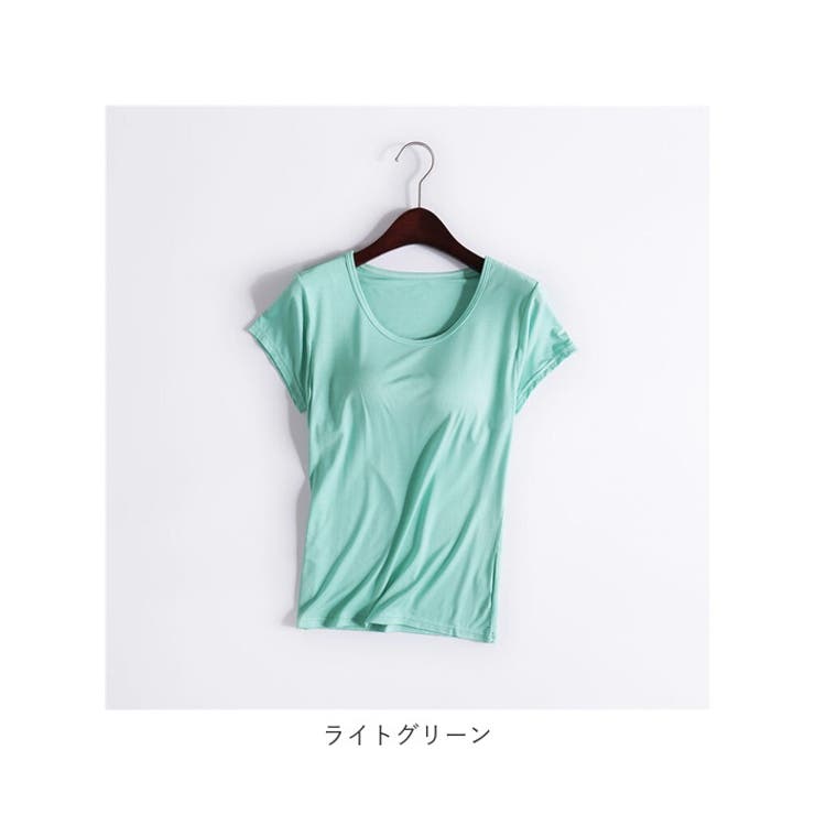 Tシャツ ルームウェア カップ付 ヨガウェア tsy013 | BACKYARD FAMILY | 詳細画像17 