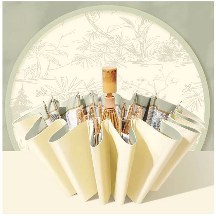 折りたたみ傘 16本骨 チャイナ風 setbum18 | BACKYARD FAMILY | 詳細画像10 