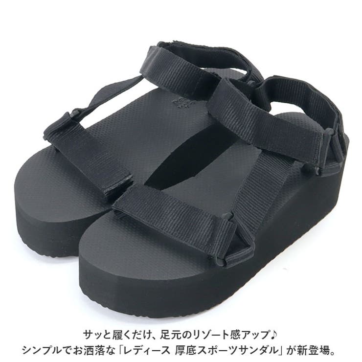 厚底スポーツサンダル レディース | BACKYARD FAMILY | 詳細画像2 