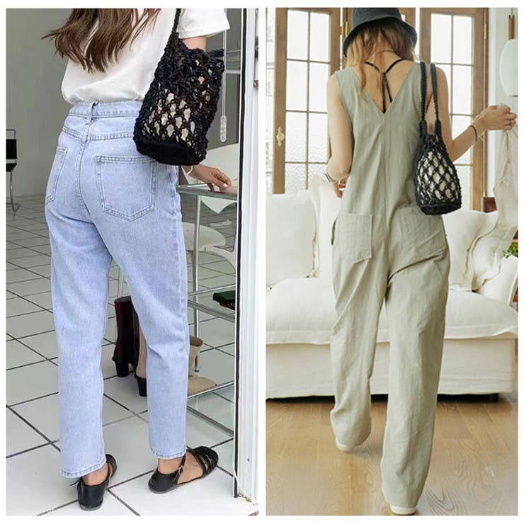 編みバッグ カゴバッグ 巾着付き かわいい lbebag194 | BACKYARD FAMILY | 詳細画像6 