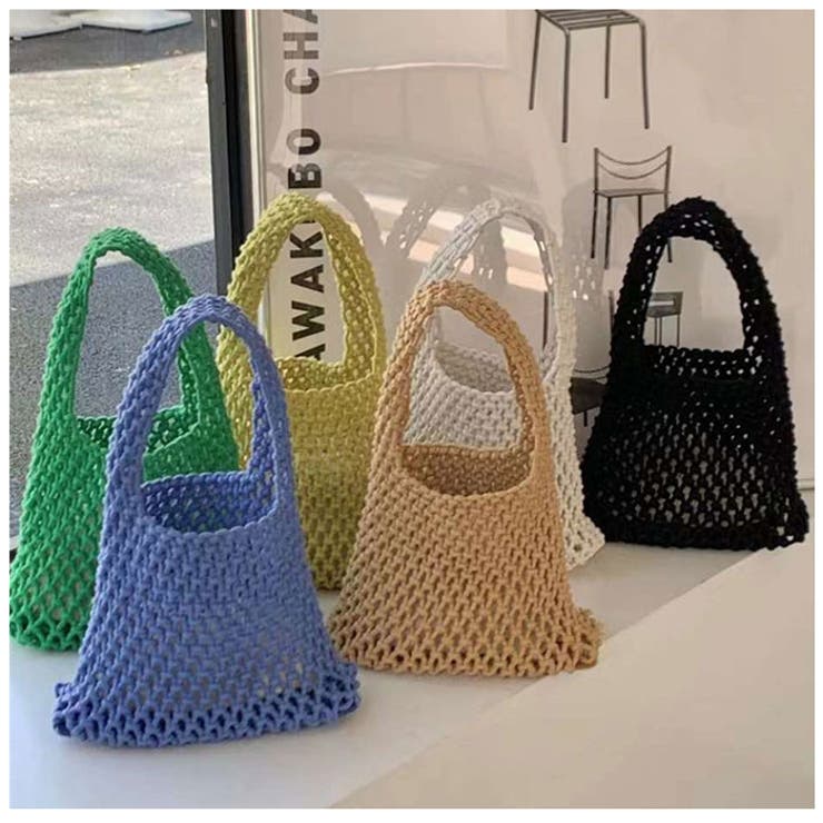 編みバッグ カゴバッグ 巾着付き かわいい lbebag244 | BACKYARD FAMILY | 詳細画像6 