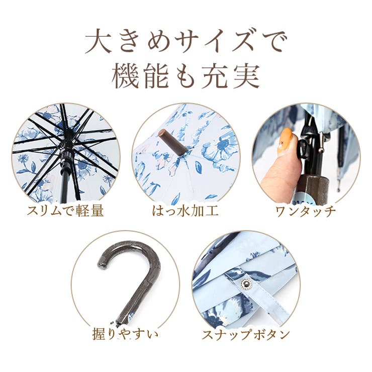 amusant sous la pluie 大きな長傘 65cm | BACKYARD FAMILY | 詳細画像2 