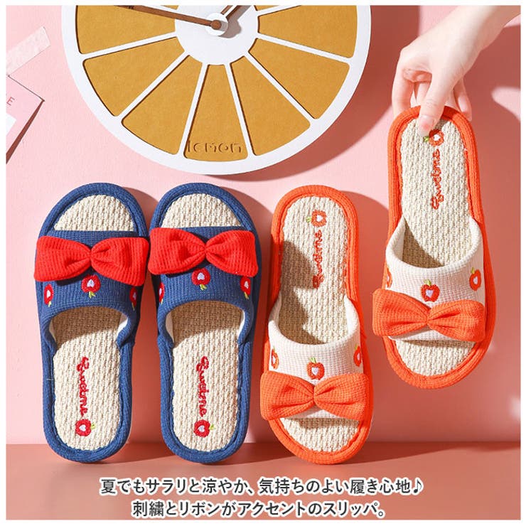 スリッパ リボン 可愛い lyshl1002 | BACKYARD FAMILY | 詳細画像2 