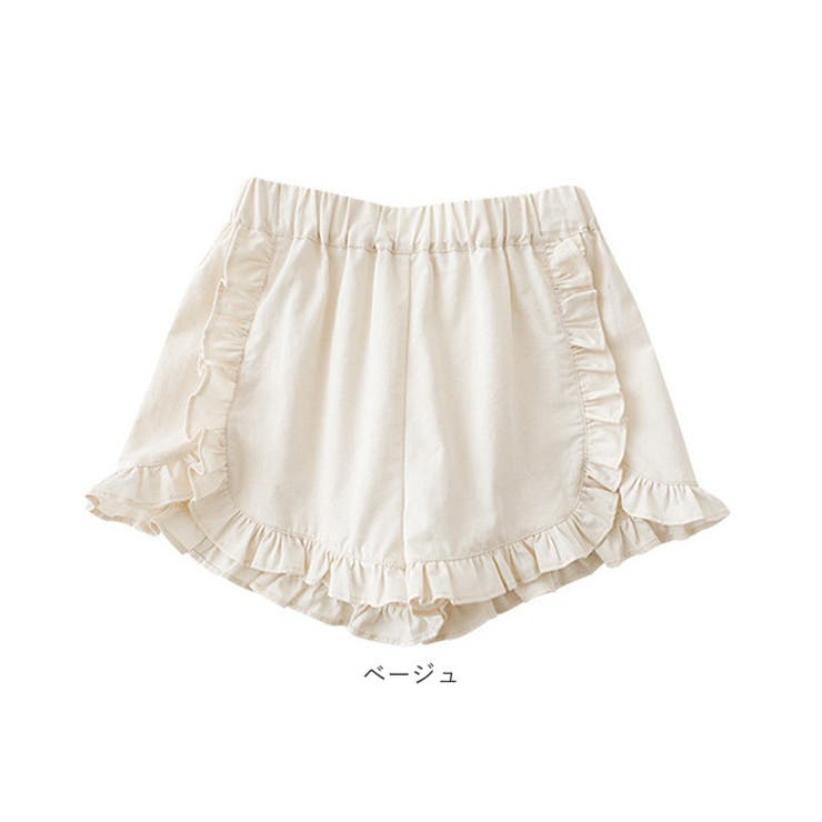 フリル付きショートパンツ2色 | ecrea