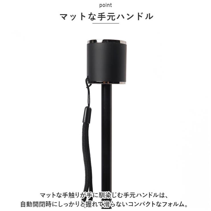 MENS 55cm ファストシャット 形状記憶 折りたたみ傘 | BACKYARD FAMILY | 詳細画像9 