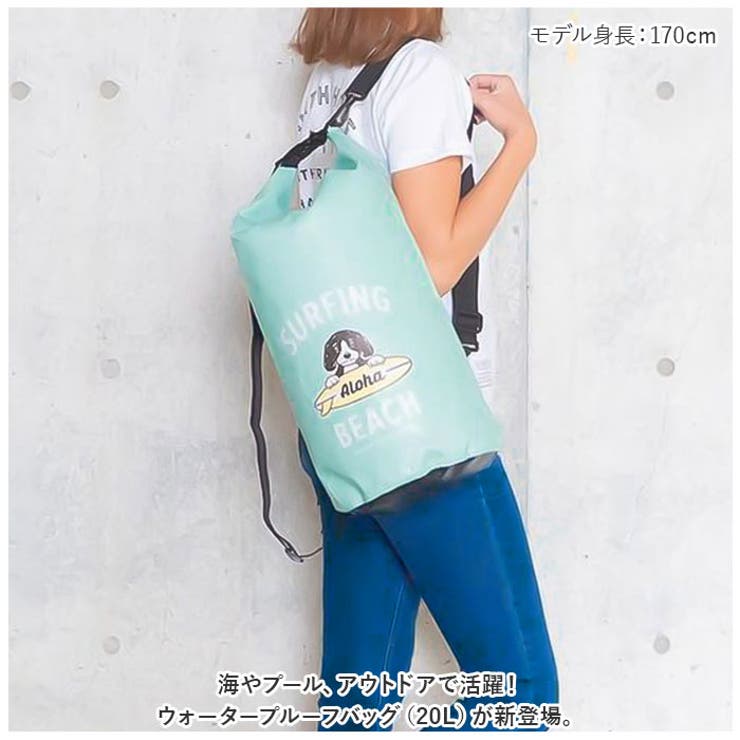 水着入れ ウォータープルーフバッグ　10L