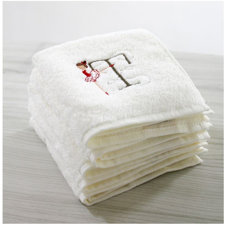 Shinzi Katoh イニシャル ルルベ タオルハンカチ | BACKYARD FAMILY | 詳細画像5 