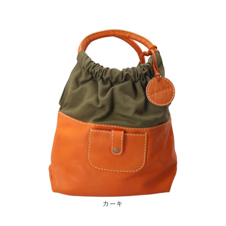 zucchero ズッケロ 49659 カウレザー×キャンバス ハンドバッグ | BACKYARD FAMILY | 詳細画像16 