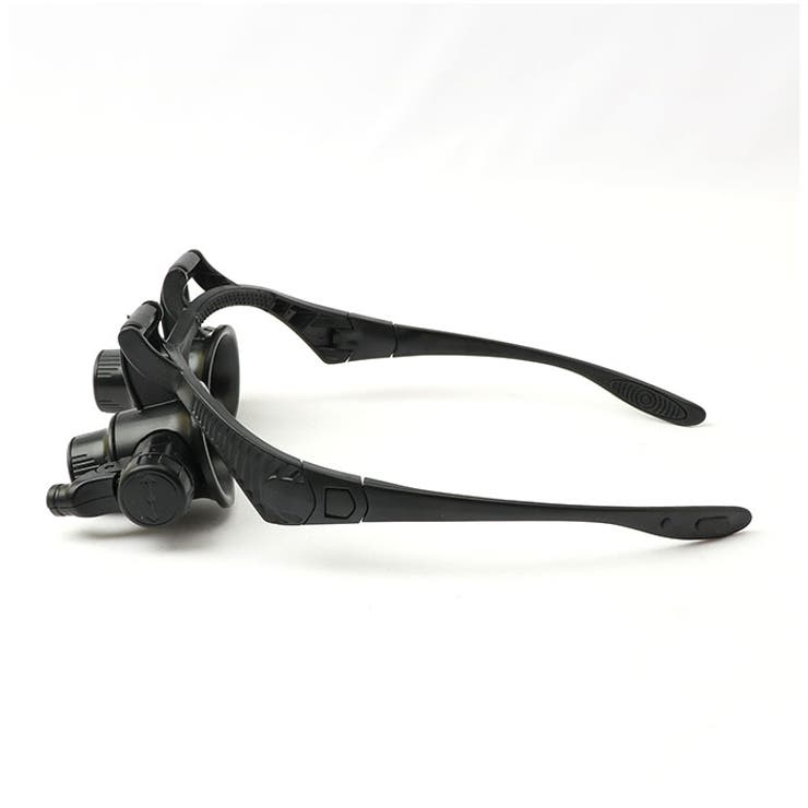 ルーペ メガネ型 LED付き pmy9892gj[品番：BCYW0020506]｜BACKYARD